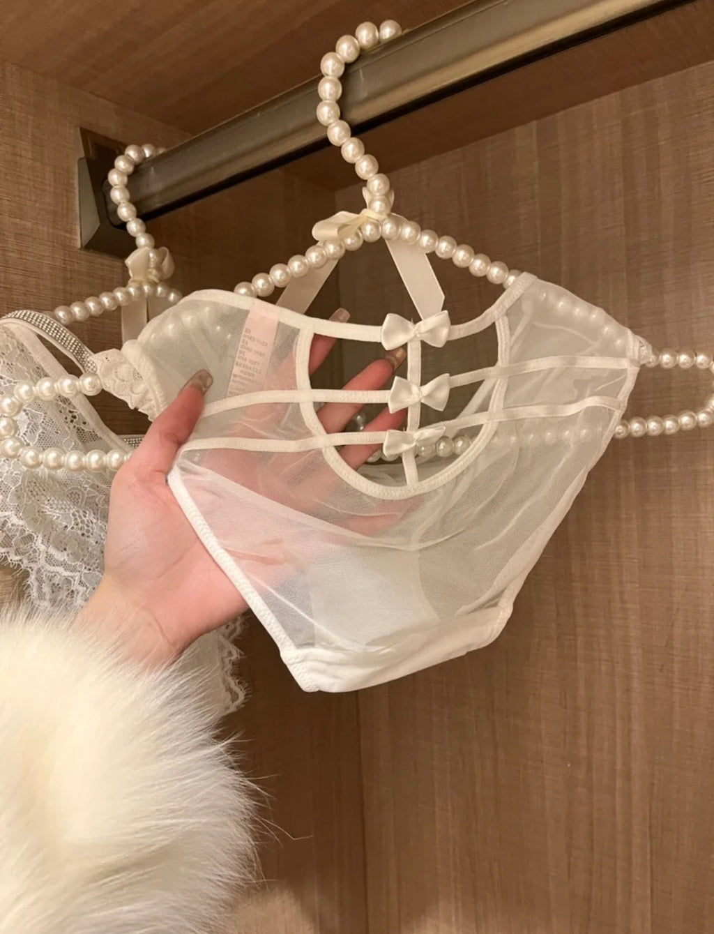 Elegant satin Lace underwear