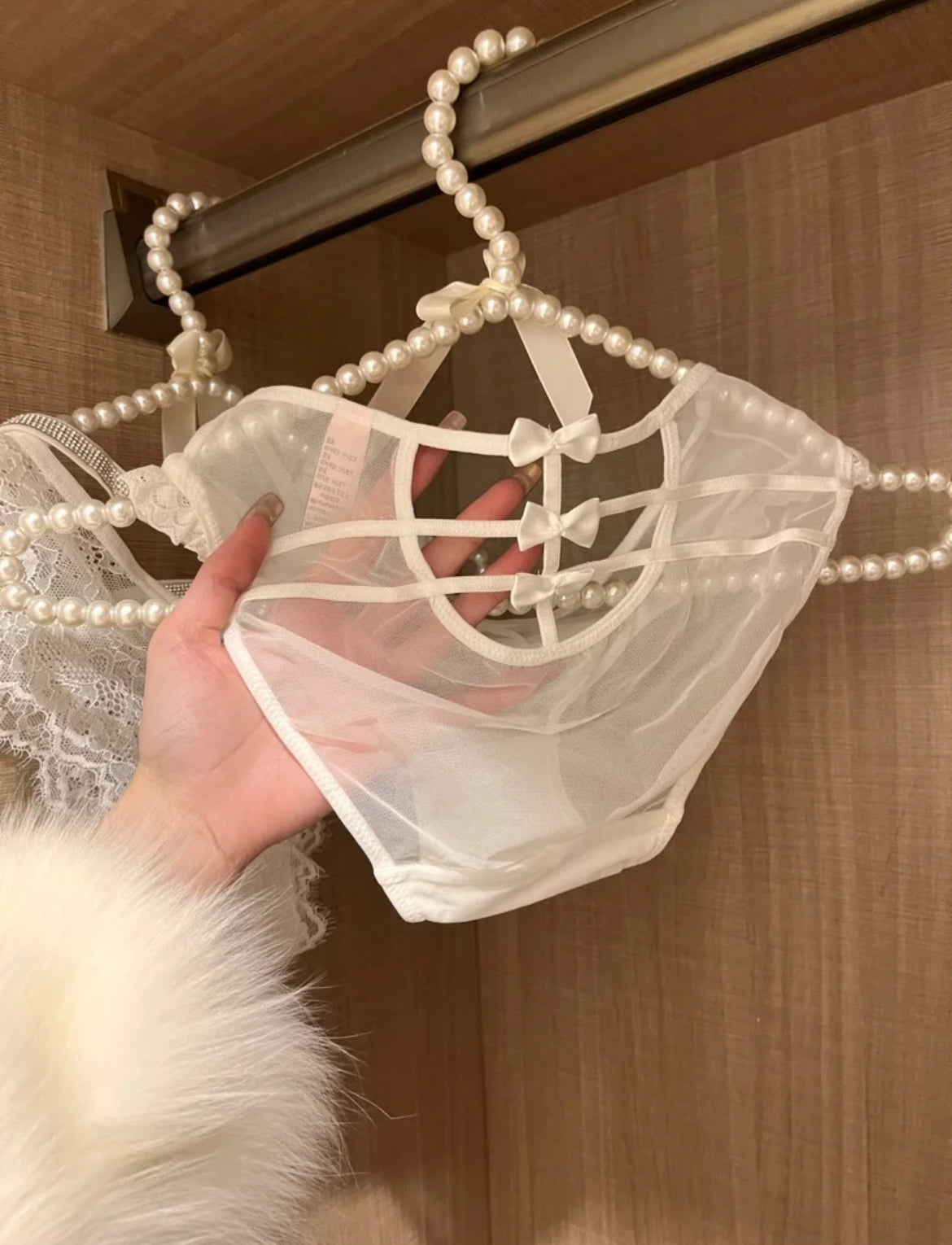 Elegant satin Lace underwear