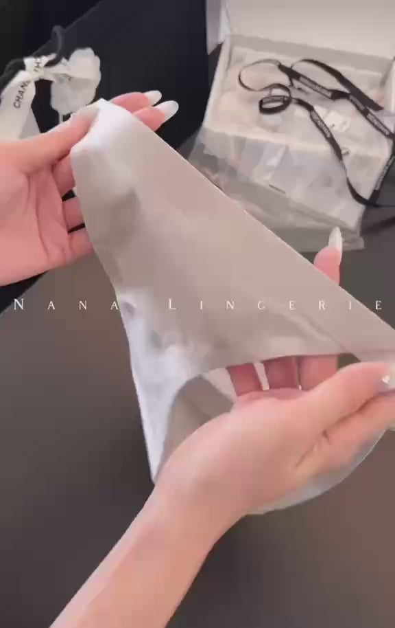 Seamless Grey Panties – Smooth Invisible Underwear for Women